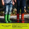 imageWestern Chief Rain Boots with Pull on Handles for Toddlers and Kids  Premium Waterproof Boots for Boys and GirlsFritz the Frog