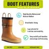 imageWestern Chief Rain Boots with Pull on Handles for Toddlers and Kids  Premium Waterproof Boots for Boys and GirlsHappy Helper