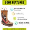 imageWestern Chief Rain Boots with Pull on Handles for Toddlers and Kids  Premium Waterproof Boots for Boys and GirlsHayden Horse