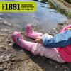 imageWestern Chief Rain Boots with Pull on Handles for Toddlers and Kids  Premium Waterproof Boots for Boys and GirlsKhloe the Kitty