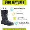 imageWestern Chief Rain Boots with Pull on Handles for Toddlers and Kids  Premium Waterproof Boots for Boys and GirlsSpace Tour