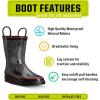 imageWestern Chief Rain Boots with Pull on Handles for Toddlers and Kids  Premium Waterproof Boots for Boys and GirlsSpider Crawl