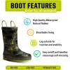 imageWestern Chief Rain Boots with Pull on Handles for Toddlers and Kids  Premium Waterproof Boots for Boys and GirlsWild Bear