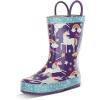 imageWestern Chief Rain Boots with Pull on Handles for Toddlers and Kids  Premium Waterproof Boots for Boys and GirlsUnicorn Dreams
