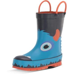 imageWestern Chief Rain Boots with Pull on Handles for Toddlers and Kids  Premium Waterproof Boots for Boys and GirlsMason Monster
