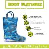 imageWestern Chief Kids Light Up Rain Boots With Handles for Easy On and OffBlue
