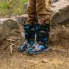 imageWestern Chief Kids Light Up Rain Boots With Handles for Easy On and OffDinosaur Friend