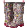 imageWestern Chief Kids Light Up Rain Boots With Handles for Easy On and OffLeopard