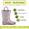 imageWestern Chief Kids Light Up Rain Boots With Handles for Easy On and OffMulti Glitter
