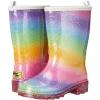 imageWestern Chief Kids Light Up Rain Boots With Handles for Easy On and OffSparkle Ombre