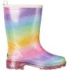 imageWestern Chief Kids Light Up Rain Boots With Handles for Easy On and OffSparkle Ombre