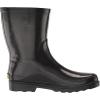 imageWestern Chief Women Solid Mid Height Waterproof Rain BootBlack Gloss