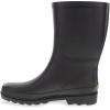 imageWestern Chief Women Solid Mid Height Waterproof Rain BootBlack Matte