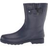 imageWestern Chief Women Solid Mid Height Waterproof Rain BootNavy Matte