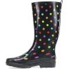 imageWestern Chief Womens Tall Waterproof Rain Boot Outdoor Garden ShoesDot City Black