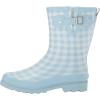imageWestern Chief Womens Waterproof Mid Rain BootGrunge Gingham