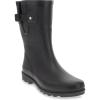imageWestern Chief Women Solid Mid Height Waterproof Rain BootBlack Matte