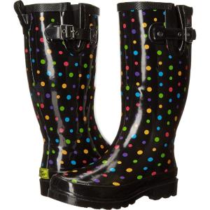 imageWestern Chief Womens Tall Waterproof Rain Boot Outdoor Garden ShoesDitsy Dots