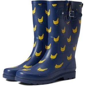 imageWestern Chief Womens Tall Waterproof Rain Boot Outdoor Garden ShoesFunky Flock 1