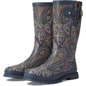 imageWestern Chief Womens Tall Waterproof Rain Boot Outdoor Garden ShoesOrganic Paisley
