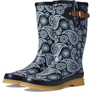 imageWestern Chief Womens Tall Waterproof Rain Boot Outdoor Garden ShoesPoppin Paisley
