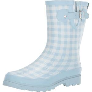 imageWestern Chief Womens Waterproof Mid Rain BootGrunge Gingham