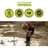 imageWestern Chief Kids Waterproof Light Up Rain Boots With Handles for Easy On and Off for Boys and GirlsPastel Pastures