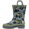imageWestern Chief UnisexChild Waterproof Printed Rain BootMonster Crusher