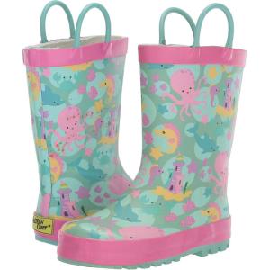 imageWestern Chief UnisexChild Waterproof Printed Rain BootSea Stars