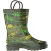imageWestern Chief Rain Boots with Pull on Handles for Toddlers and Kids  Premium Waterproof Boots for Boys and GirlsDino Quest