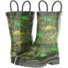 imageWestern Chief Rain Boots with Pull on Handles for Toddlers and Kids  Premium Waterproof Boots for Boys and GirlsDino Quest