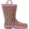 imageWestern Chief Rain Boots with Pull on Handles for Toddlers and Kids  Premium Waterproof Boots for Boys and GirlsFab Leopard