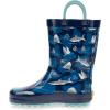 imageWestern Chief Rain Boots with Pull on Handles for Toddlers and Kids  Premium Waterproof Boots for Boys and GirlsShark Squad