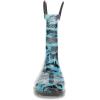 imageWestern Chief UnisexChild Kids Light Up Waterproof Rainboots with Handles for Easy on ampamp Off Rain BootGrunge Shark