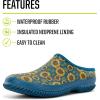 imageWestern Chief Womens Waterproof Clog with Neoprene Lining and Rubber Outsole  Perfect for Garden and Outdoor WearSunflower