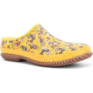 imageWestern Chief Womens Waterproof Clog with Neoprene Lining and Rubber Outsole  Perfect for Garden and Outdoor WearFolk Chickens