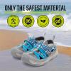 imageWestern Chief Kids Shore Runner Sandal  Kid Friendly Lightweight Traction Outsole  Perfect Outdoor Sandals for Boys and GirlsGrey