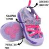 imageWestern Chief Kids Shore Runner Sandal  Kid Friendly Lightweight Traction Outsole  Perfect Outdoor Sandals for Boys and GirlsPurple