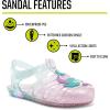 imageWestern Chief Kids Wonder EverGlitter Lighted Sandal with Adjustable Strap and Waterproof DesignMermaid