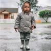 imageWestern Chief Girls Glitter Waterproof Rain Boot with Easy Pull on Handles Perfect Lightweight Rain Boots for KidsSilver