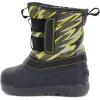 imageWestern Chief Kids Denali Lighted Faux Fur Cold Weather Boots  Waterproof Snow Boots with Reflective Glitter Warm and Cozy Winter Boots for Toddlers and KidsCharcoal