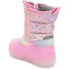 imageWestern Chief Kids Denali Lighted Faux Fur Cold Weather Boots  Waterproof Snow Boots with Reflective Glitter Warm and Cozy Winter Boots for Toddlers and KidsPink