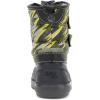 imageWestern Chief Kids Denali Lighted Faux Fur Cold Weather Boots  Waterproof Snow Boots with Reflective Glitter Warm and Cozy Winter Boots for Toddlers and KidsCharcoal