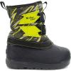 imageWestern Chief Kids Denali Lighted Faux Fur Cold Weather Boots  Waterproof Snow Boots with Reflective Glitter Warm and Cozy Winter Boots for Toddlers and KidsCharcoal