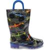 imageWestern Chief Kids Waterproof Light Up Rain Boots With Handles for Easy On and Off for Boys and GirlsDrag Race