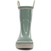imageWestern Chief Kids Waterproof Rubber Classic Rain Boot with Pull HandleFirechief 2 Sage