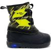 imageWestern Chief Kids Denali Lighted Faux Fur Cold Weather Boots  Waterproof Snow Boots with Reflective Glitter Warm and Cozy Winter Boots for Toddlers and KidsCharcoal