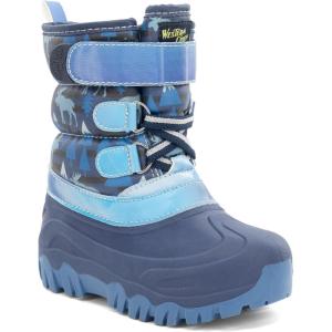 imageWestern Chief Kids Ascend Faux Fur Cold Weather Boots  Waterproof Winter Boots for Girls ampamp Boys  Warm Cozy ampamp Reflective for Snow AdventuresNavy