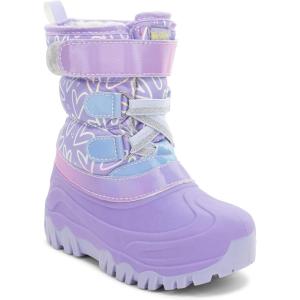 imageWestern Chief Kids Ascend Faux Fur Cold Weather Boots  Waterproof Winter Boots for Girls ampamp Boys  Warm Cozy ampamp Reflective for Snow AdventuresPurple