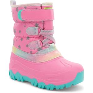 imageWestern Chief Kids Ascend Faux Fur Cold Weather Boots  Waterproof Winter Boots for Girls ampamp Boys  Warm Cozy ampamp Reflective for Snow AdventuresPink